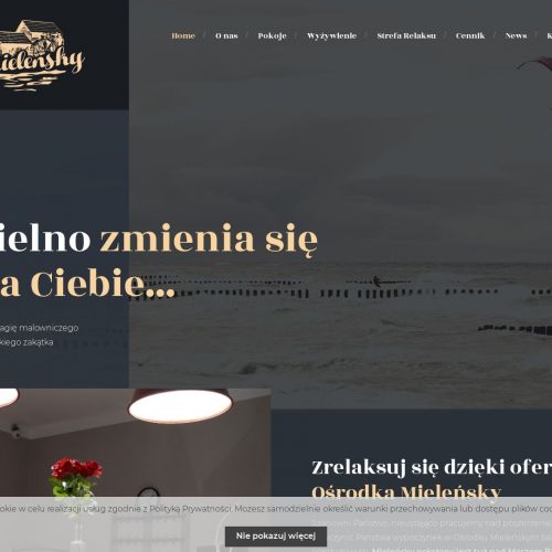 Mielno - apartament z ogrodem