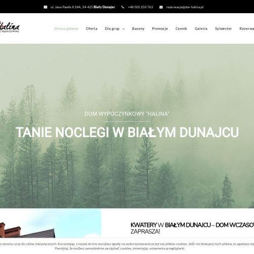 Pensjonat w białym dunajcu