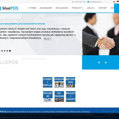 Warszawa - stojaki z kartonu