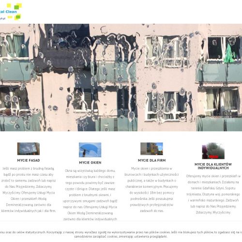 Mycie okien dla firm Gdańsk