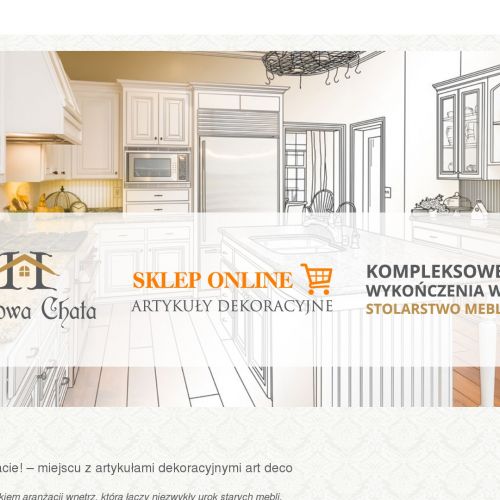 Kęty - zegar shabby chic