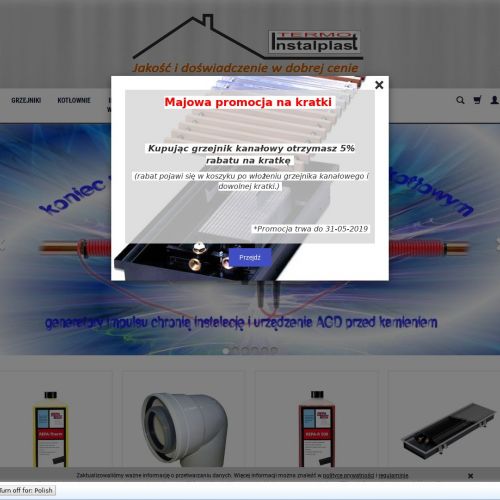 Grzejniki kanałowe - Warszawa