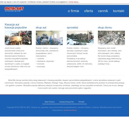 Skup pojazdów osobowych - Nowy Targ