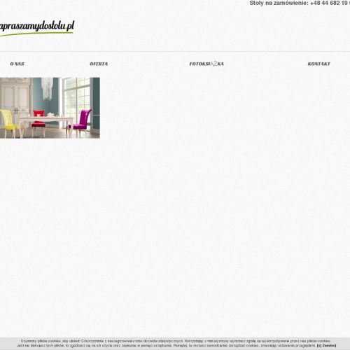 Stoły z drewna dębowego w Warszawie