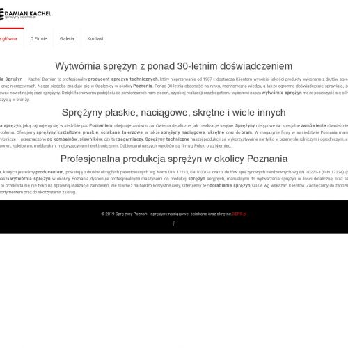 Producent sprężyn do maszyn rolniczych - Poznań