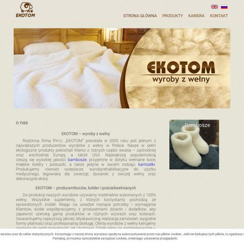 Kołdry z owczej wełny