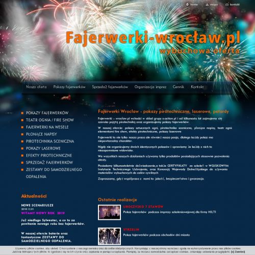 Fajerwerki - Wrocław