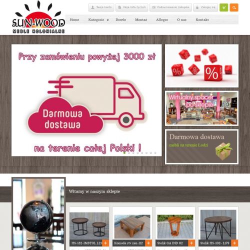 Meble kolonialne łódź w Krakowie