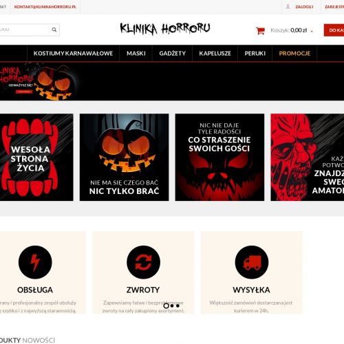 Stroje halloween - Katowice