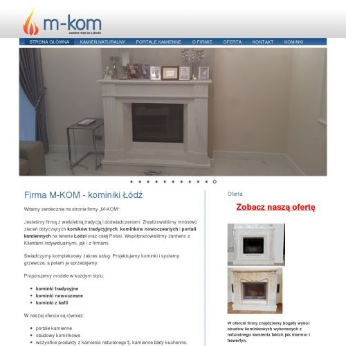 Kominki portalowe łódź