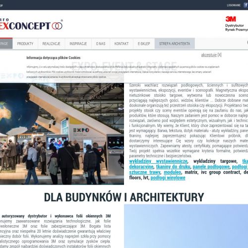 Poznań - tkanina sceniczna