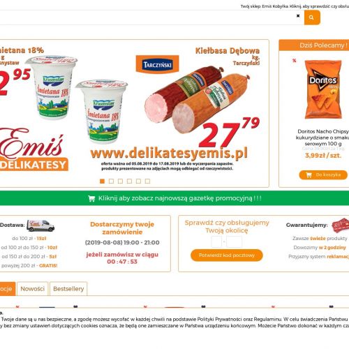 Delikatesy warszawa wołomin dostawa - Zielonka