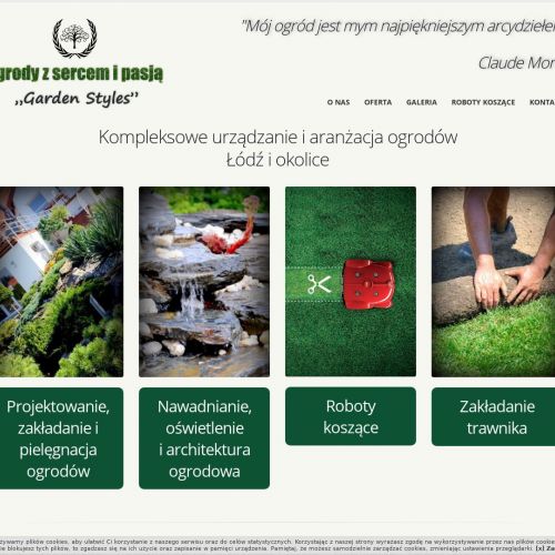 Projektowanie ogrodów w Łodzi