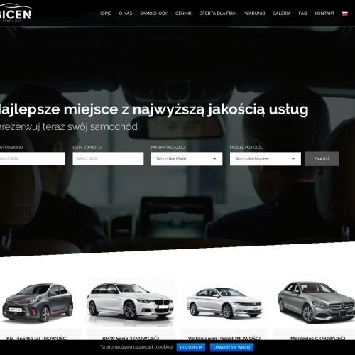 Wypożyczalnia aut - Warszawa