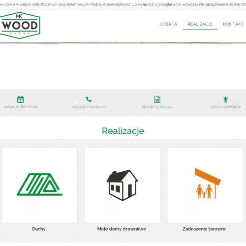 Budowa zadaszenia drewnianego przy budynku łódź w Łodzi