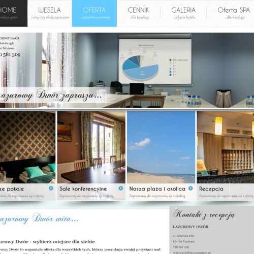 Przestronne sale konferencyjne - Krynica Morska