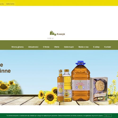 Oleje konopne nierafinowane