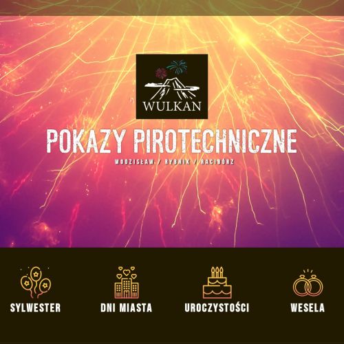 Profesjonalne pokazy pirotechniczne śląsk - Rybnik