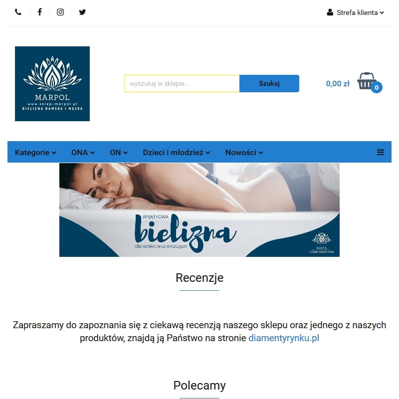 Zimowe kalesony męskie