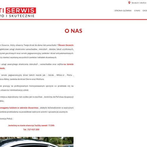 Szczecin - serwis pogwarancyjny drzwi