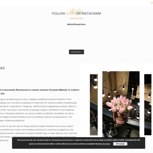 Sztuczny flower box - Poznań