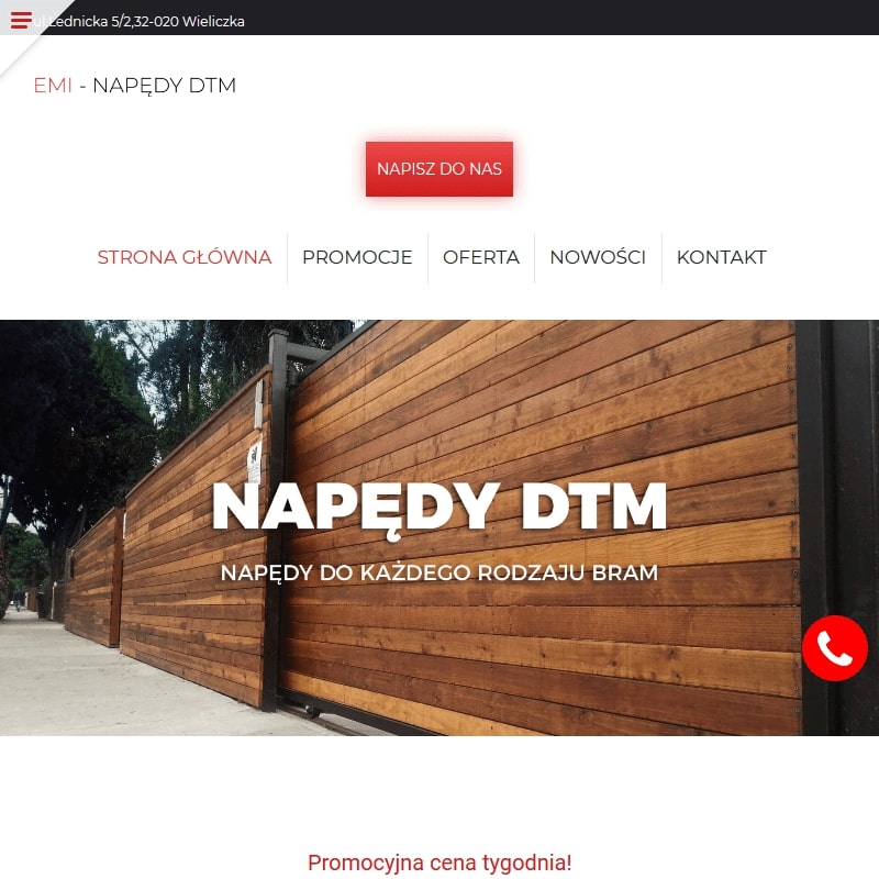 Kraków - napędy do bram skrzydlowych