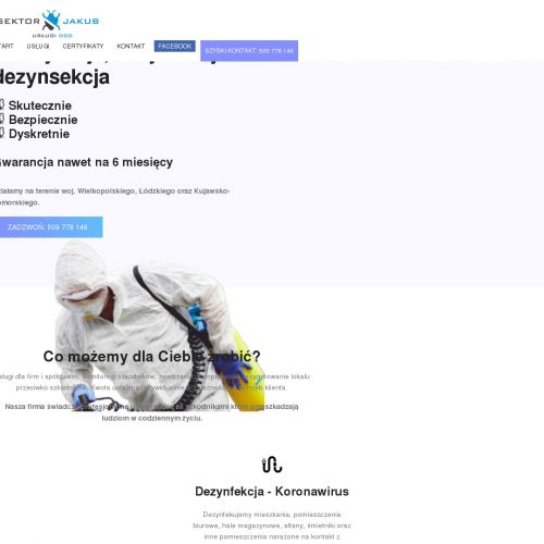 Ostrów Wielkopolski - dezynfekcja