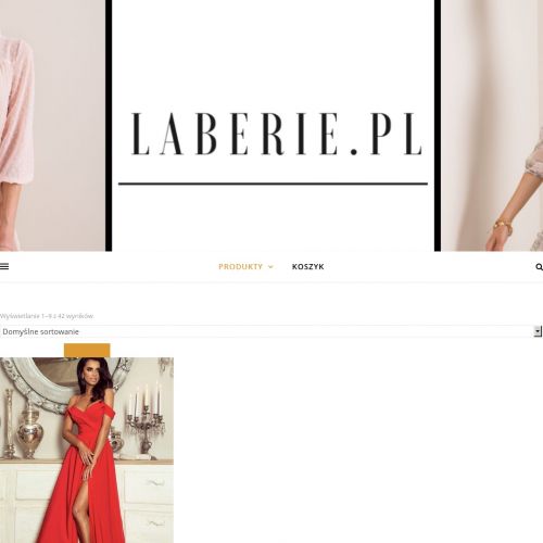 Długa sukienka z rozcięciem na wesele