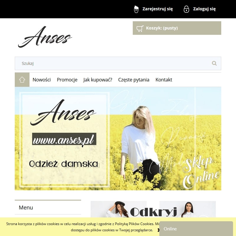 Obcisła bluzka z długim rękawem