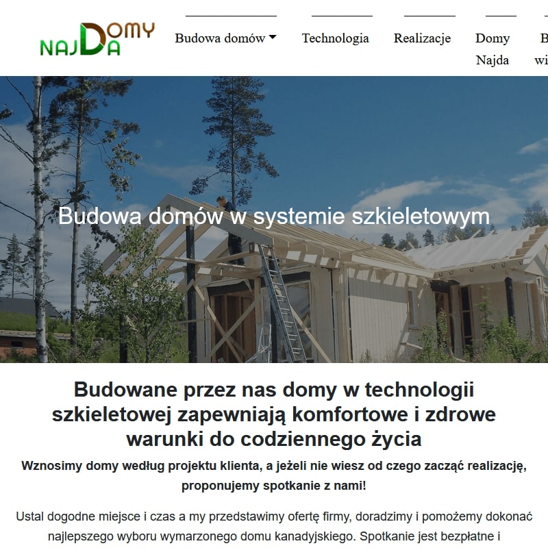 Budowa budynku gospodarczego w technologii szkieletowej