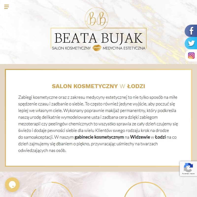 Zabiegi na twarz łódź w Łodzi