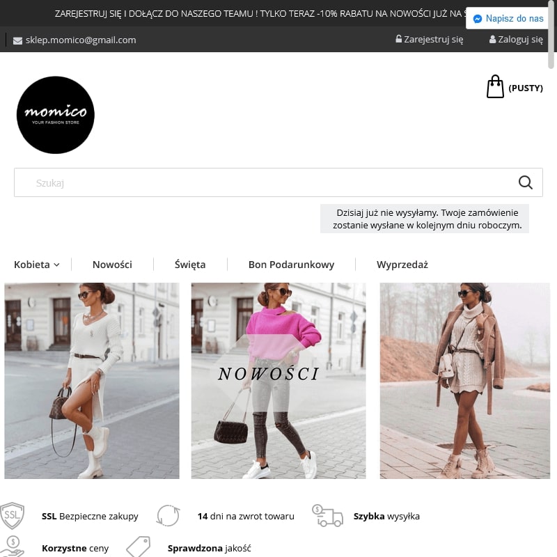 Komplet dresowy welur