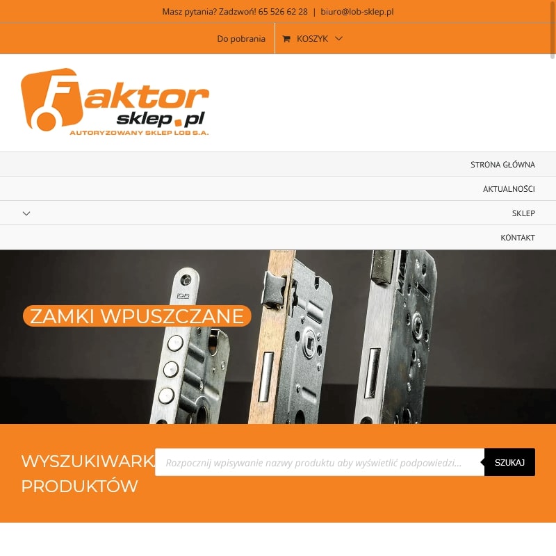 Wkładki do zamka na jeden klucz - Leszno