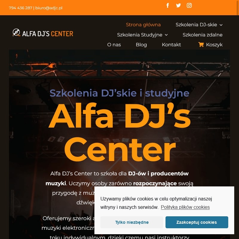 Warszawa - kurs dj dla początkujących
