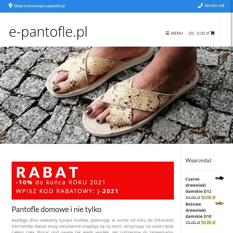 Drewniaki damskie eleganckie