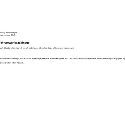 Brzesko - biuro rachunkowe w tarnowie