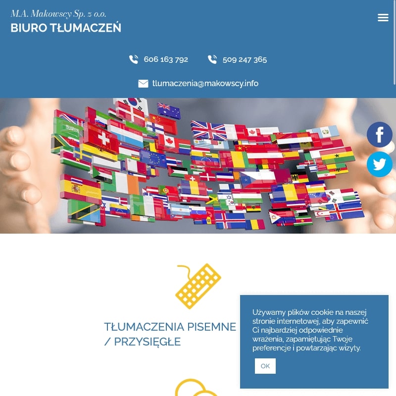 Tłumacz przysięgły języka włoskiego w Bielsku-Białej