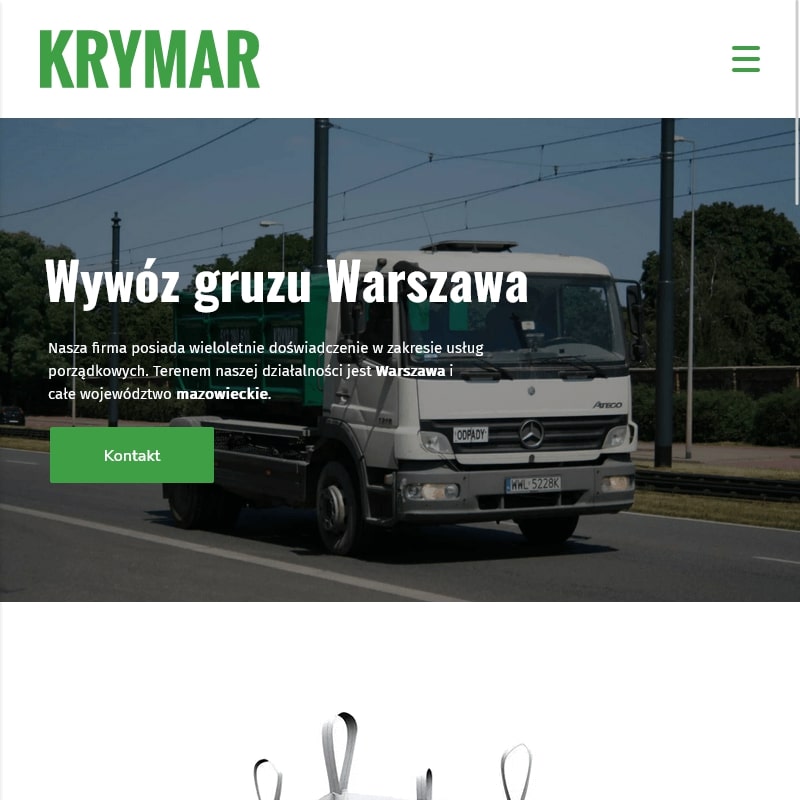 Kontener 5m3 - Warszawa