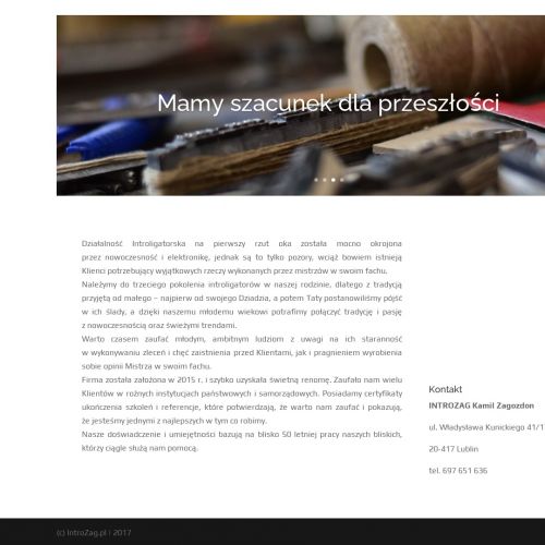 Pracownia introligatorska w Lublinie