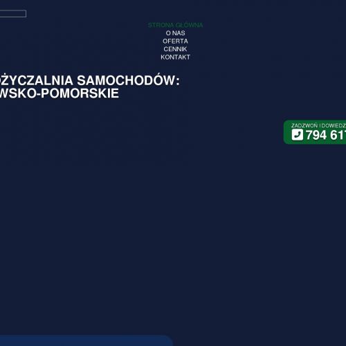 Bydgoszcz - wypożyczalnia aut w gdańsku