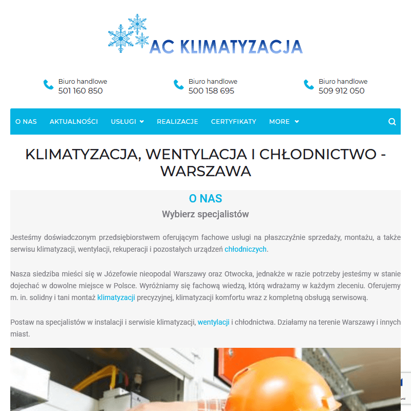 Klimatyzacja do serwerowni - Otwock