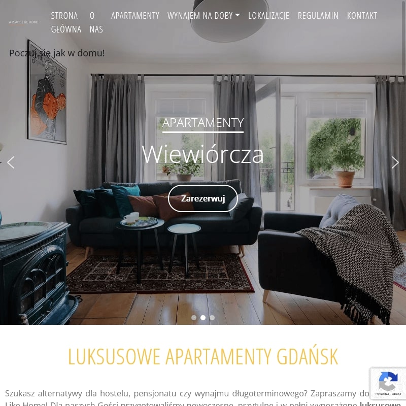 Apartamenty na doby Gdańsk
