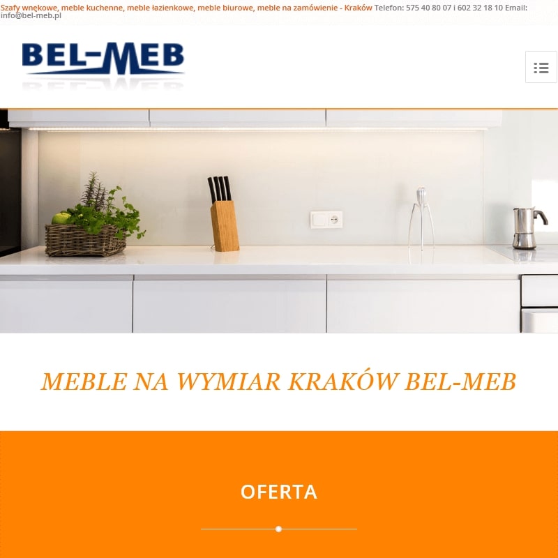 Szafy przesuwne na zamówienie w Krakowie