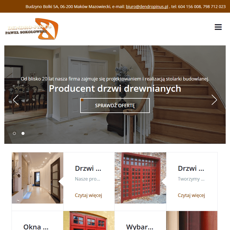 Płock - drzwi wewnętrzne producent