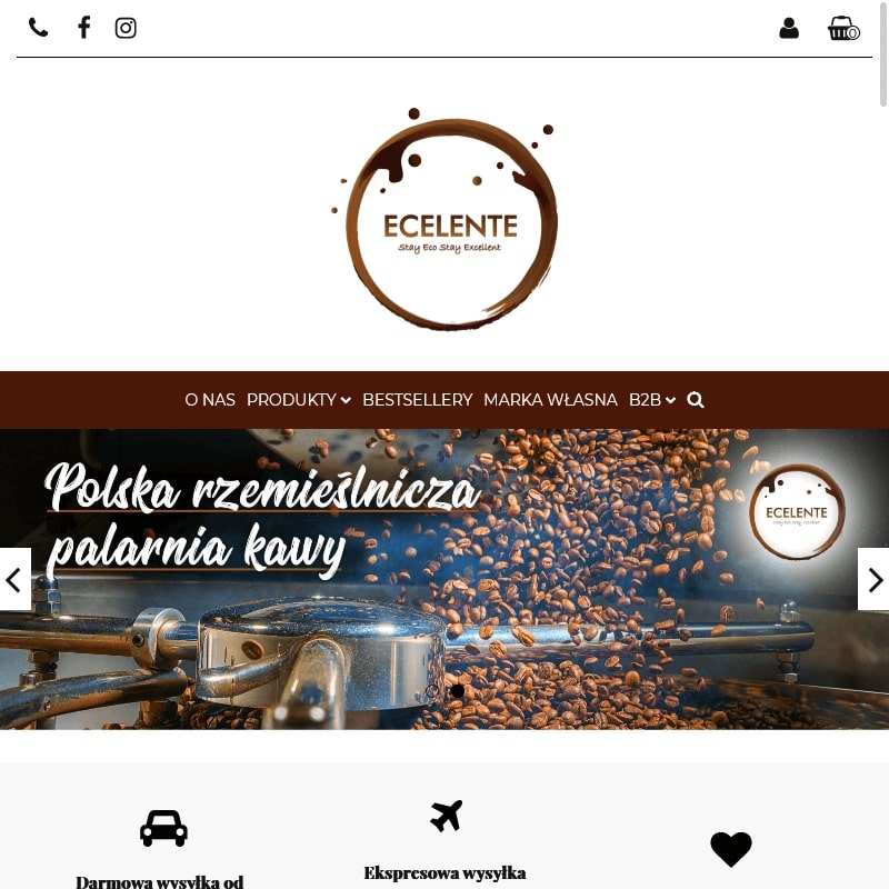 Kawa brazylia santos w Warszawie