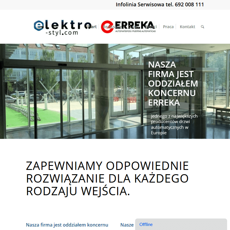Warszawa - drzwi elektryczne naprawa