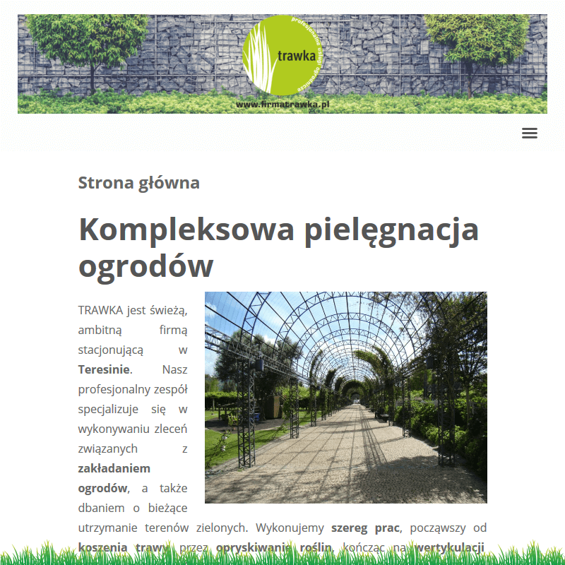 Pielęgnacja ogrodów - Pruszków