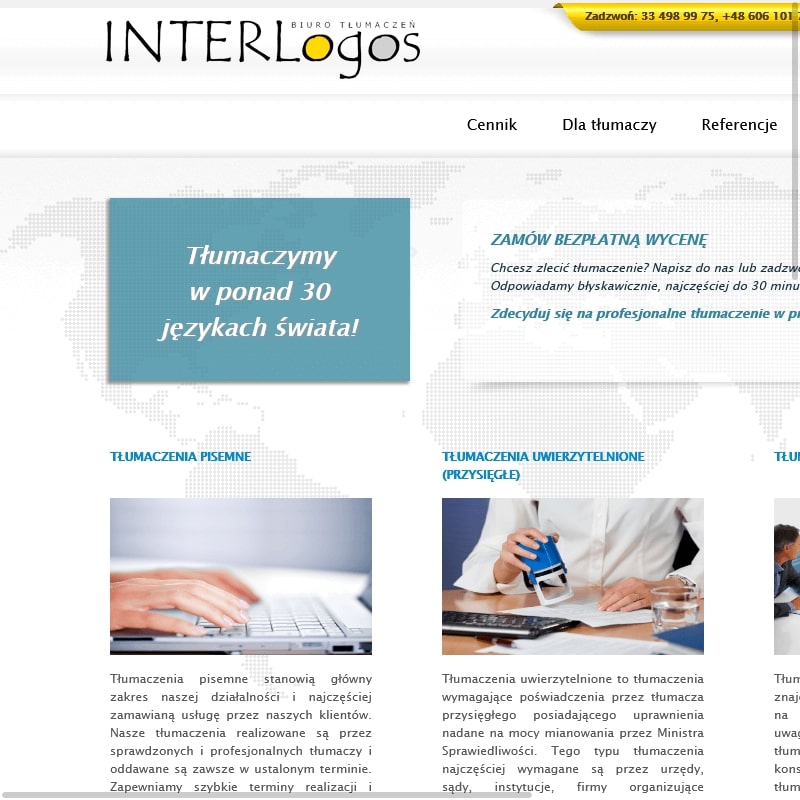 Tłumaczenia pisemne i ustne - Bielsko Biała