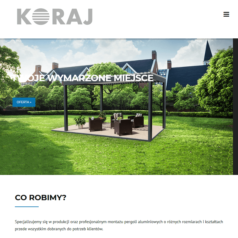 Montaż pergoli na tarasie