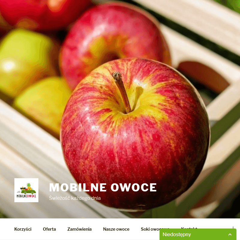 Świeży kosz owoców Kraków